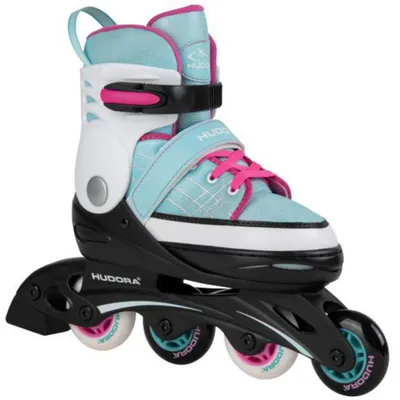 Productafbeelding van Inline skates, beginnersmodel, maat 34-37 (mintgroen/zwart)