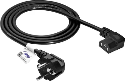 Zdjęcie produktu dla Akyga AK-PC-02C, 1,5 m, CEE7/7, IEC C13, 250 V