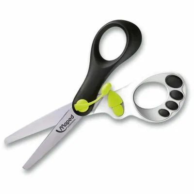 Produktbild von maped Kinderschere Koopy schwarz-weiß 13,0 cm