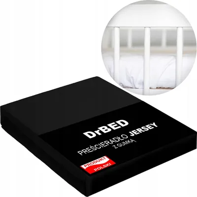 Obrázok produktu pre Jersey prestieradlo 120x60 s elastickým pásom, priedušné, mäkké, poľské