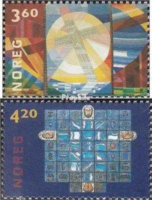 Produktbild von Briefmarken Norwegen 2000 Mi 1364-1365 (kompl.Ausg.) postfrisch Altarbilder