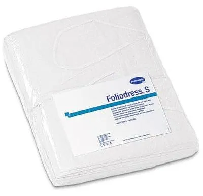 Produktbild von Hartmann Foliodress S Schutzkittel steril Einwegkittel | Karton (1 Karton)