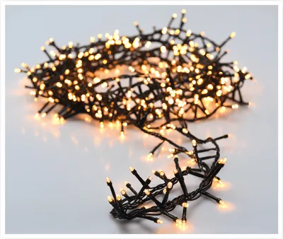 Produktbild von LED Weihnachts Lichterkette warm weiß - 24 m / 1200 LED - Weihnachtsbaum Deko Beleuchtung für Außen und Innen