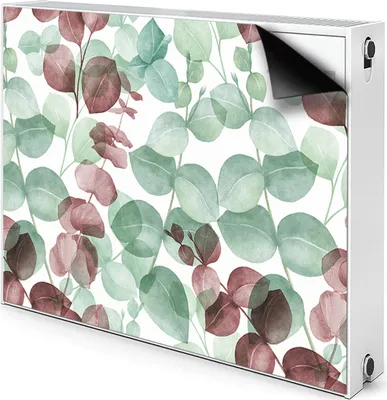 Obrázok produktu pre Magnetická podložka na radiátor Magnetická podložka na radiátor 80x60 cm - Kvetinový vzor