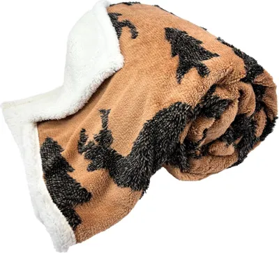 Immagine prodotto di HOME ELEMENTS Coperta in pelle di agnello con motivo jacquard 150 x 200 cm, 420 GSM