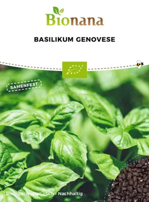 Produktbild von Basilikum Genoveser Kräutersamen