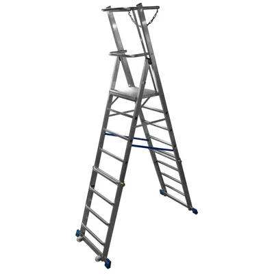 Produktbild von KRAUSE Stehleiter STABILO alu 8 Sprossen, H: 286,0 cm