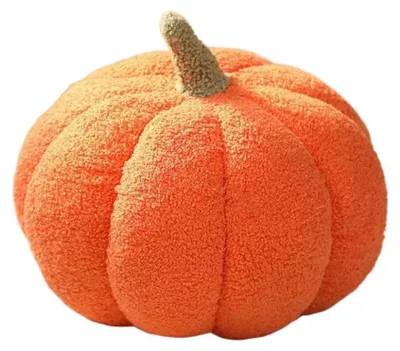 Produktbild von 3D-Kürbis-Kissen – Halloween-Dekoration – 10 cm x 10 cm