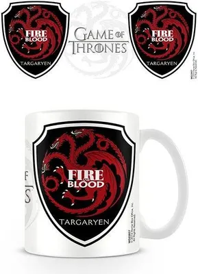 Produktbild von Game of Thornes Keramiktasse - Targaryen (330 ml)