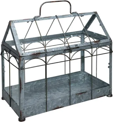 Obrázok produktu pre Dekoratívny Kovový Skleník 33X36 Cm