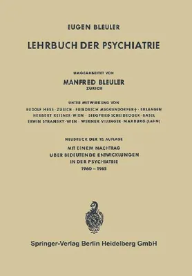 Produktbild von Lehrbuch der Psychiatrie
