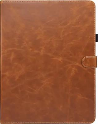 Produktbild von Für Apple iPad Pro 12.9" 2018 3. Generation Schutzhülle Hülle 12,9 Zoll Kunstleder Etui Smart Cover Tasche Magnetverschluss Standfunktion HELLBRAUN