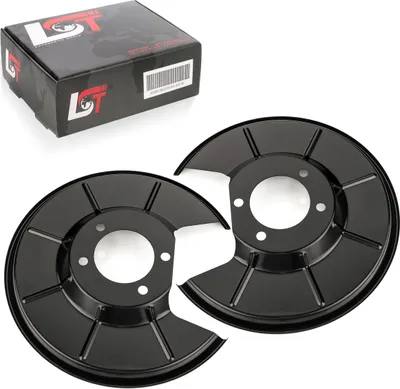 Produktbild von 2x Ankerblech Bremsscheiben hinten für Ford Focus II Galaxy WA6 Mondeo IV BA7