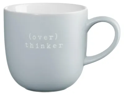 Zdjęcie produktu dla ASA Selection Hey! Kubek z uchwytem „over thinker” 350 ml, opakowanie 1 sztuka