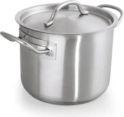 Produktbild von 2x Fleischtopf mit Deckel Cookware 53, Ø 16 cm, Chromnickelstahl