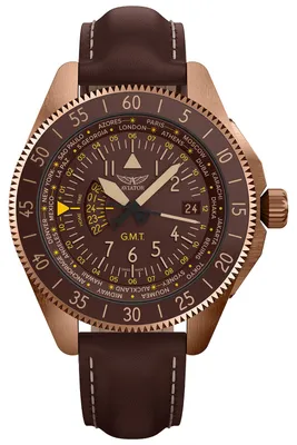 Zdjęcie produktu dla Zegarek  Aviator V.1.37.8.306.4 brązowy