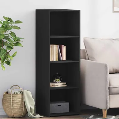 Immagine prodotto di vidaXL Credenza nera 40x41x124 cm materiale a base di legno