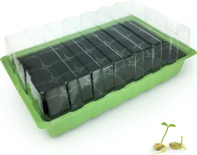Produktbild von Anzuchtschale Zimmergewächshaus Anzuchtset Anzuchtkasten Set, Menge:4