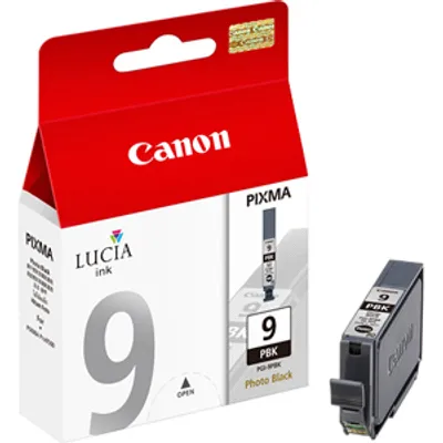 Produktbild von Canon PGI-9PBK Tinte Foto-Schwarz, Schwarz, Tinte auf Pigmentbasis, 1 Stück(e), 660 Seiten