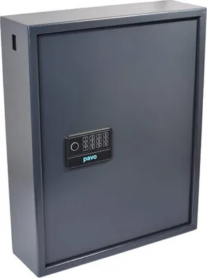 Produktbild von 1x Magnetischer Schlüsselkasten für  100 Schlüssel mit elektronischem Zahlenschloss 480 x 150 x 600 mm