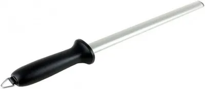 Obrázok produktu pre Ocieľka 38 cm, keramika, strieborná a čierna, pre kuchyňu