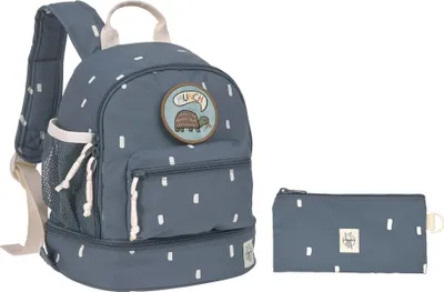 Produktbild von Lässig Rucksack für Kinder Kindergartenrucksack Mini Happy Prints Midnight Blue