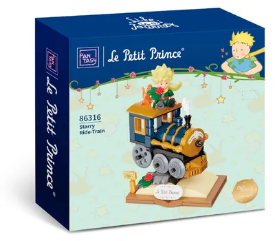Obrázek produktu pro Pantasy Le Petit Prince Starry Ride Train, Sběratelská soška, Kniha