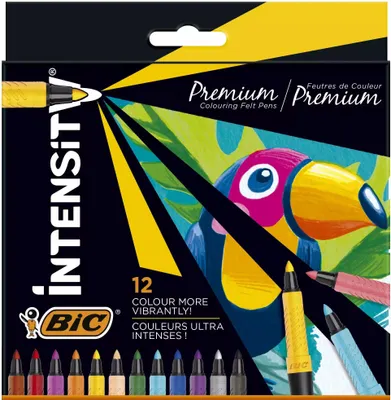 Produktbild von BIC Intensity Premium 12 Farbmarker