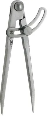 Produktbild von Helios-Preisser Bogenzirkel mit Nietscharnier u.Feststellsch. 300 mm