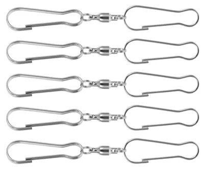Produktbild von 5 Stück Metallhaken und -augen - Langlebige Nähbefestigungen für Kleidung