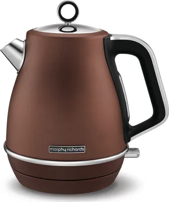 Obrázek produktu pro Morphy Richards Evoke Special Edition, 1,5 l, 2200 W, Bronzová, Kov, Indikátor úrovně vody, Bezkabelový