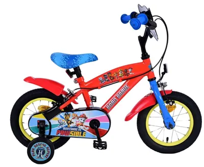 Produktbild von 12 Zoll Kinder Jungen Fahrrad Rad Bike Kinderrad Paw Patrol Rot 21122