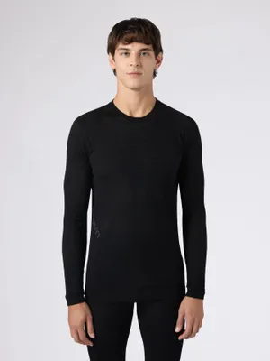 Produktbild von UYN Herren Fusyon Biotech Underwear Shirt Long Sleeve U100418B000 - Schwarz GR. L/XL