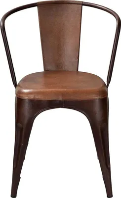 Produktbild von 4er-Set Esszimmerstühle Living - Cognac & Leder