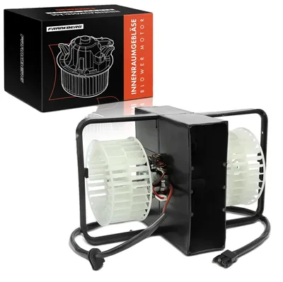 Zdjęcie produktu dla Silnik wewnętrznego wentylatora, średnica 128,5 mm, napięcie 12 V, moc 300 W, 2 złącza, obracający się zgodnie z ruchem wskazówek zegara