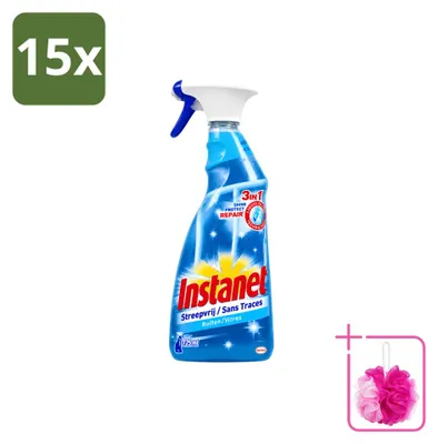 Produktbild von 15 x Instanet Glasreiniger - 3-in-1 Spray - 725 ml - Sparpackung - 15 Stücke
