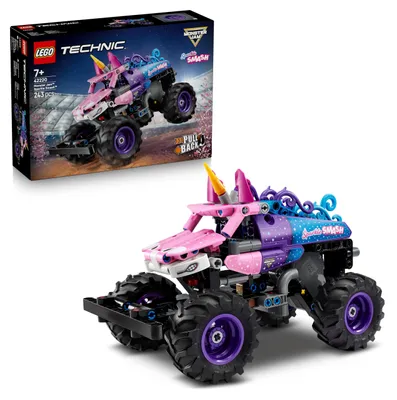 Image de LEGO Technic 42220 Monster Jam Sparkle Smash Camion à rétrofriction - Jouet pour les enfants de 7 ans et plus