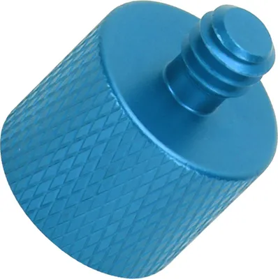 Obrázek produktu pro Šroubovací adaptér s vnitřním závitem 3/8" na vnější závit 1/4" pro stativ, monopod, fotoaparát, PhotoBlue (A1-B)