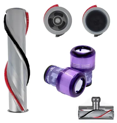 Ersatzbürstenwalze für Dyson V11, 23,8 × 5 cm, mit 2 Filtern