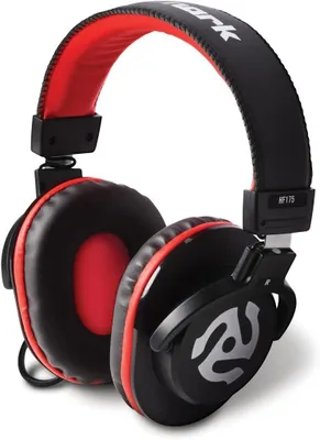 Produktbild von Numark HF175 Over-Ear DJ Kopfhörer mit 40 mm Neodym Treiber, geschlossene Bauweise, 3m Kabel, drehbare Ohrmuscheln, komfortable Polsterung