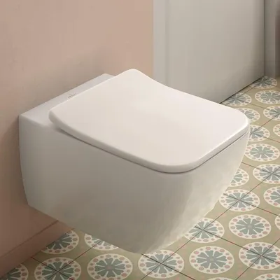Produktbild von Villeroy & Boch Venticello Tiefspülklosett DirectFlush spülrandlos 37,5 x 56 cm, wandhängend