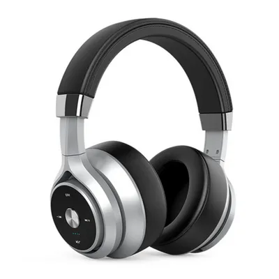 Produktbild von Kopfhörer Bluetooth, Aktive Noise Cancelling Kopfhoerer Kabellos, Tiefer Bass,(colour:silver;)