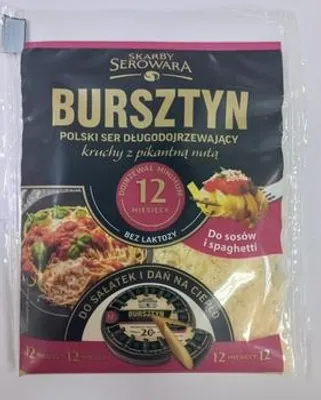 Zdjęcie produktu dla Ser Bursztyn Tarty Dojrzewający 12 Miesięcy 40 G