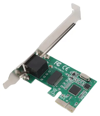 Image de Carte réseau PCIe 1000 Mbit/s à adaptation automatique, entièrement compatible, sans pilote, carte Gigabit pour ordinateur de bureau