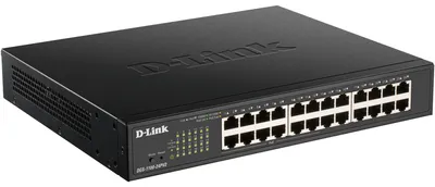 Produktbild von D-Link DGS-1100-24PV2 24-Port PoE Smart Gigabit Switch
