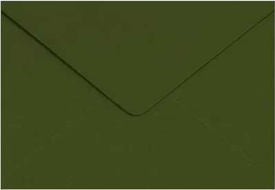 Produktbild von Umschläge C5 Olivgrün 120 g 10 Stück – Elegante Umschläge