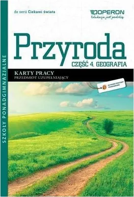 Produktbild von Przyroda Czesc 4 Geografia Karty pracy Przedmiot uzupelniajacy