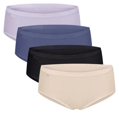 Produktbild von sloggi Damen Maxislip Originals Basic 4-Pack multiplecolours20 - Größe 40