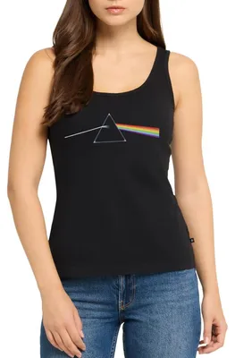 Produktbild von Spreadshirt Pink Floyd The Dark Side Of The Moon Frauen Premium Tank Top, XXL, Schwarz