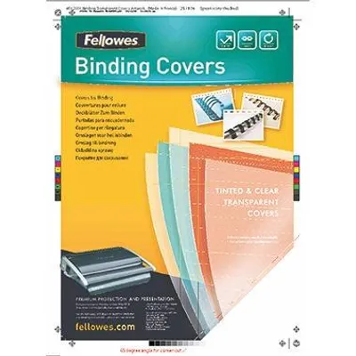 Obrázok produktu pre Fellowes Präsentationsdeckb. Transp. PVC 300 MIC A4  100PK